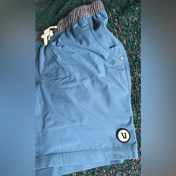 ‼️RARE‼️🎸VUORI🎸🔥NWT🔥Men’s KORE SHORT 7.5" in Pool Blue—M - Picture 10 of 16